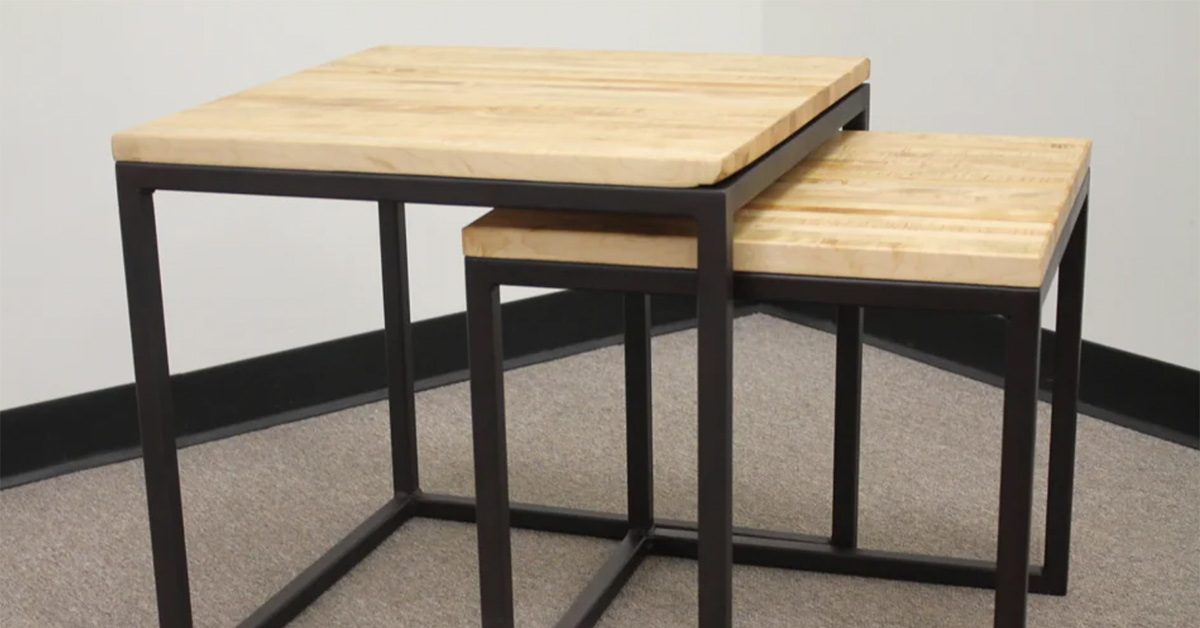 alt=" DIY Stackable Tables